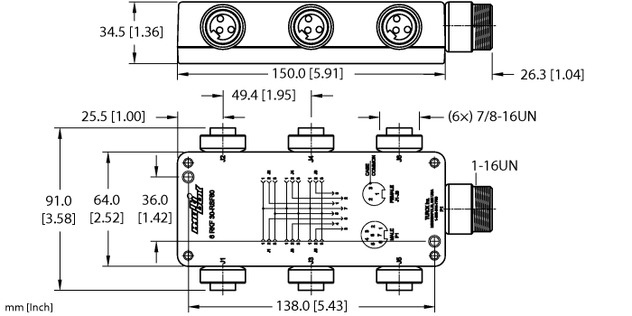 Turck 6 RKF 30-RSF80