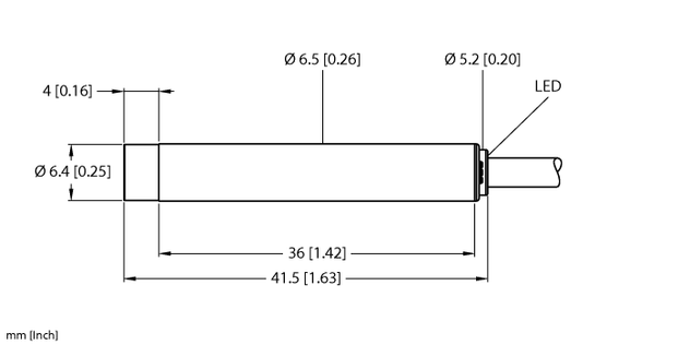 Turck NI3-EH6.5-AN6X, NI3-EH6.5-AP6X