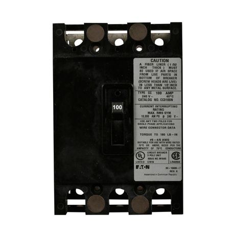 Eaton CC3100N, CC3125N, CC3150N, CC3175N, CC3200N, CC3225N