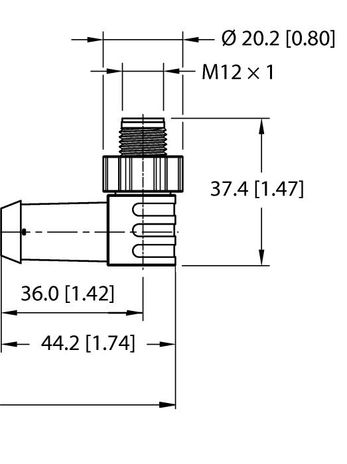 Turck EKWT-ESWT-A5.500-GU8K-1