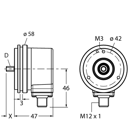 Turck RI-10SA1Z4-4A1024-H1181
