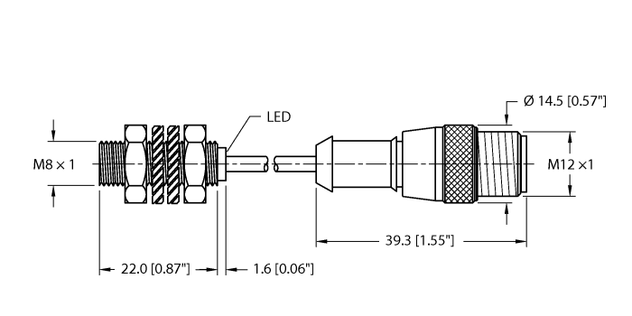 Turck BI2-EGT08K-AP6X-0.2-RS4T, BI2-EGT08K-AP6X-0.3-RS4T/S1764, BI2-EGT08K-AP6X-0.5-RS4T/S100, BI2-EGT08K-AP6X-0.5-RS4T/S100/S1765