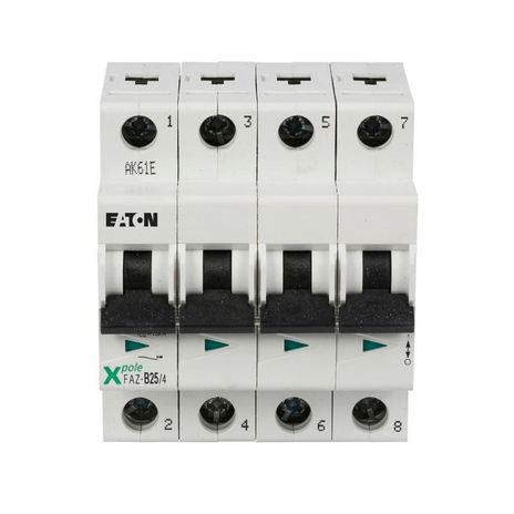 Eaton FAZ-B1/4, FAZ-B10/4, FAZ-B12/4, FAZ-B13/4, FAZ-B15/4, FAZ-B16/4, FAZ-B2/4, FAZ-B20/4, FAZ-B25/4, FAZ-B3/4, FAZ-B32/4, FAZ-B4/4, FAZ-B40/4, FAZ-B5/4, FAZ-B50/4