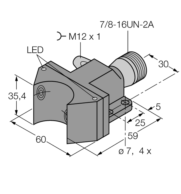 Turck NI4-DSU35-2AP4X2-B1160-FKE4.5/S930