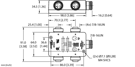 Turck 4 RKF 30-B1161
