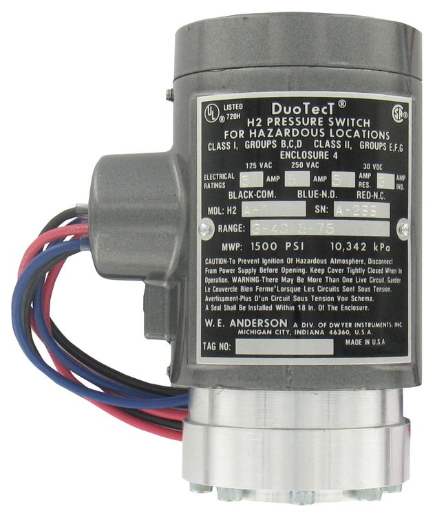 Dwyer H2S-1, H2S-1S, H2S-2S, H2S-3, H2S-3S