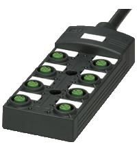 Pepperl+Fuchs FACTORY V1-8/16A-E2-2M-PUR, V1-8A-E-5M-PUR