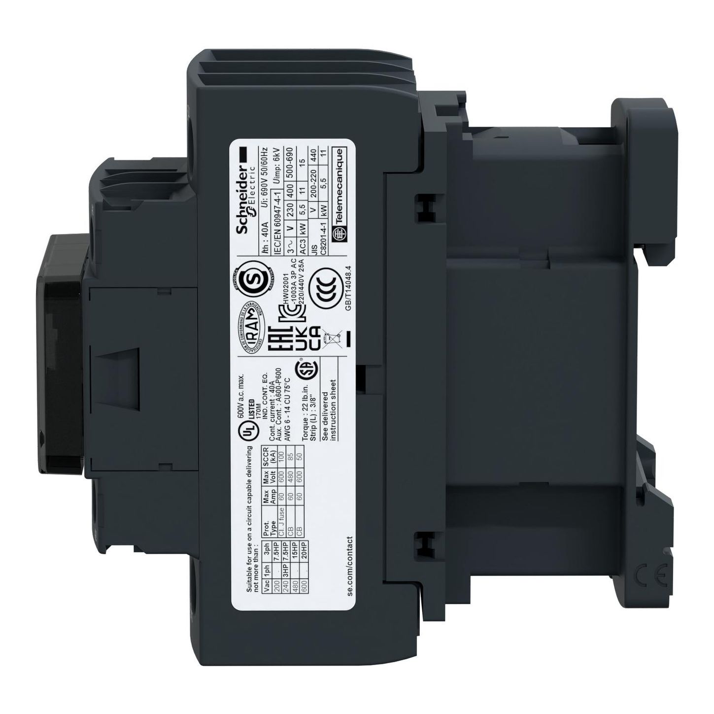 Schneider Electric, Square D LC1D38FE7, LC1D38P7