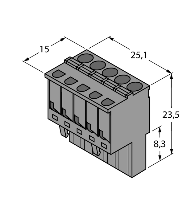 Turck IM-CC-5X2BK/2BK, IM-CC-5X2BU/2BK