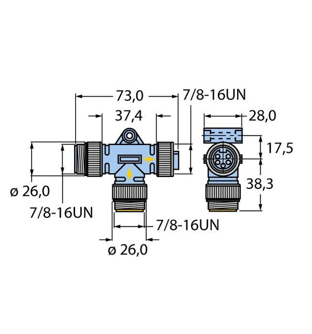 Turck RSM RKM 57 WSM 40 PST