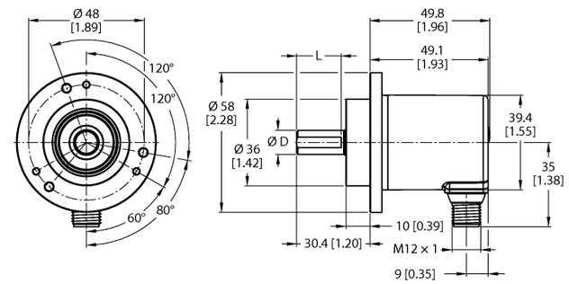 Turck REM-E-121T10C-9F32B-H1151, REM-E-121T6C-9F32B-H1151, REM-E-195T10C-IOL32B-H1141, REM-E-195T6C-IOL32B-H1141, RM-121T10C-9D38B-H1151