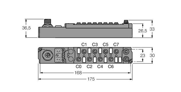 Turck SCOB-0808D-0001, SDNB-0808D-0001