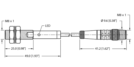 Turck BI1.5-EG08F-AP6X-0.2-PSG3M