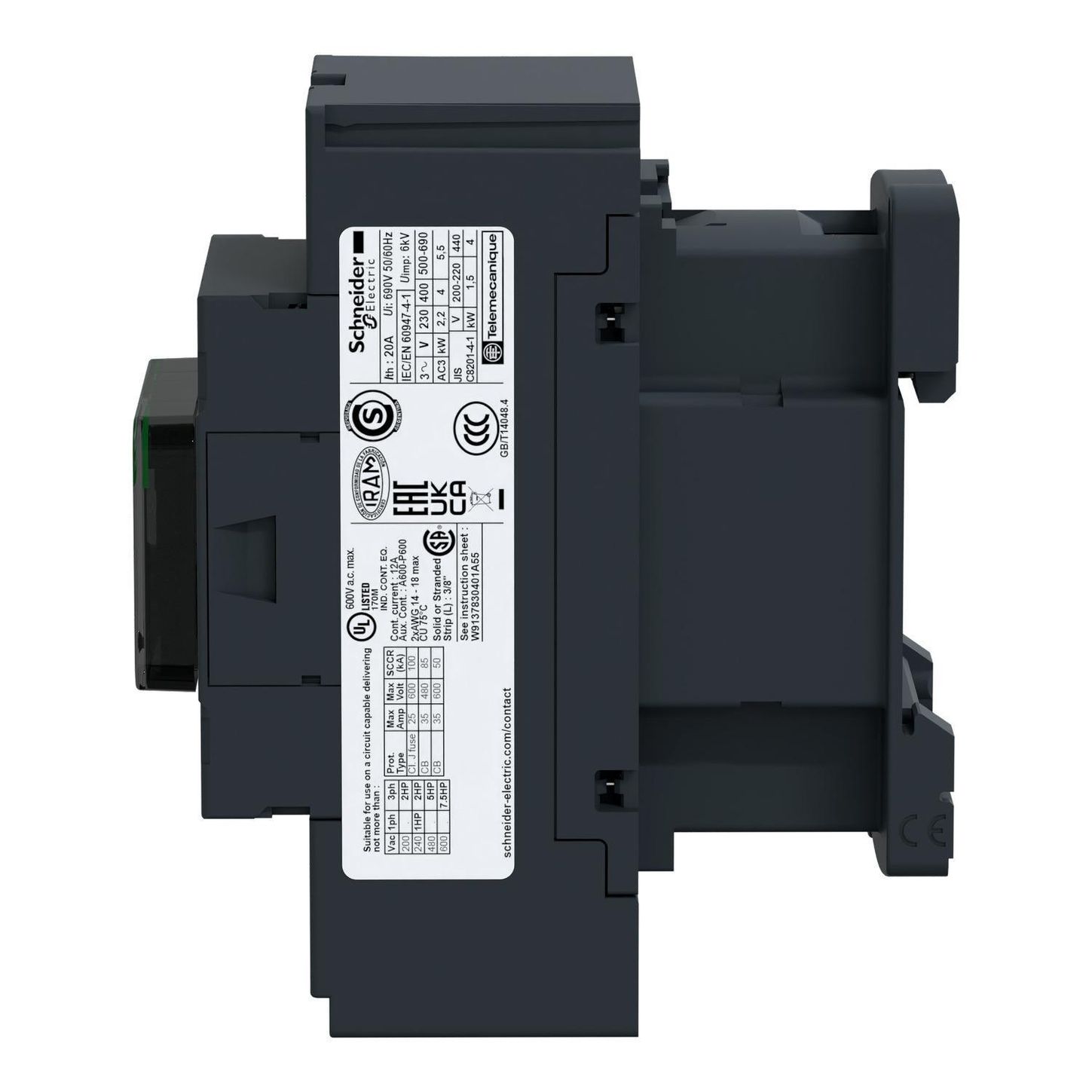 Square D LC1D183BL