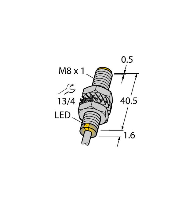 Turck BI2-M08E-AN6X, BI2-M08E-AP6X, BI3-M08E-AN6X, BI3-M08E-AP6X