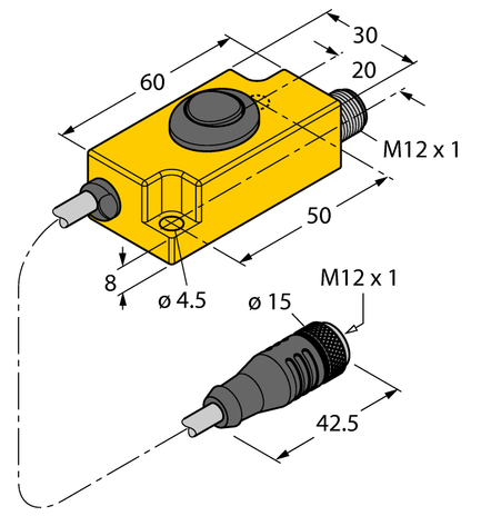 Turck TX1-Q20L60, TX2-Q20L60, TX3-Q20L60
