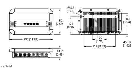 Turck TN-UHF-Q180L300-NA-CDS, TN-UHF-Q180L300-NA-LNX