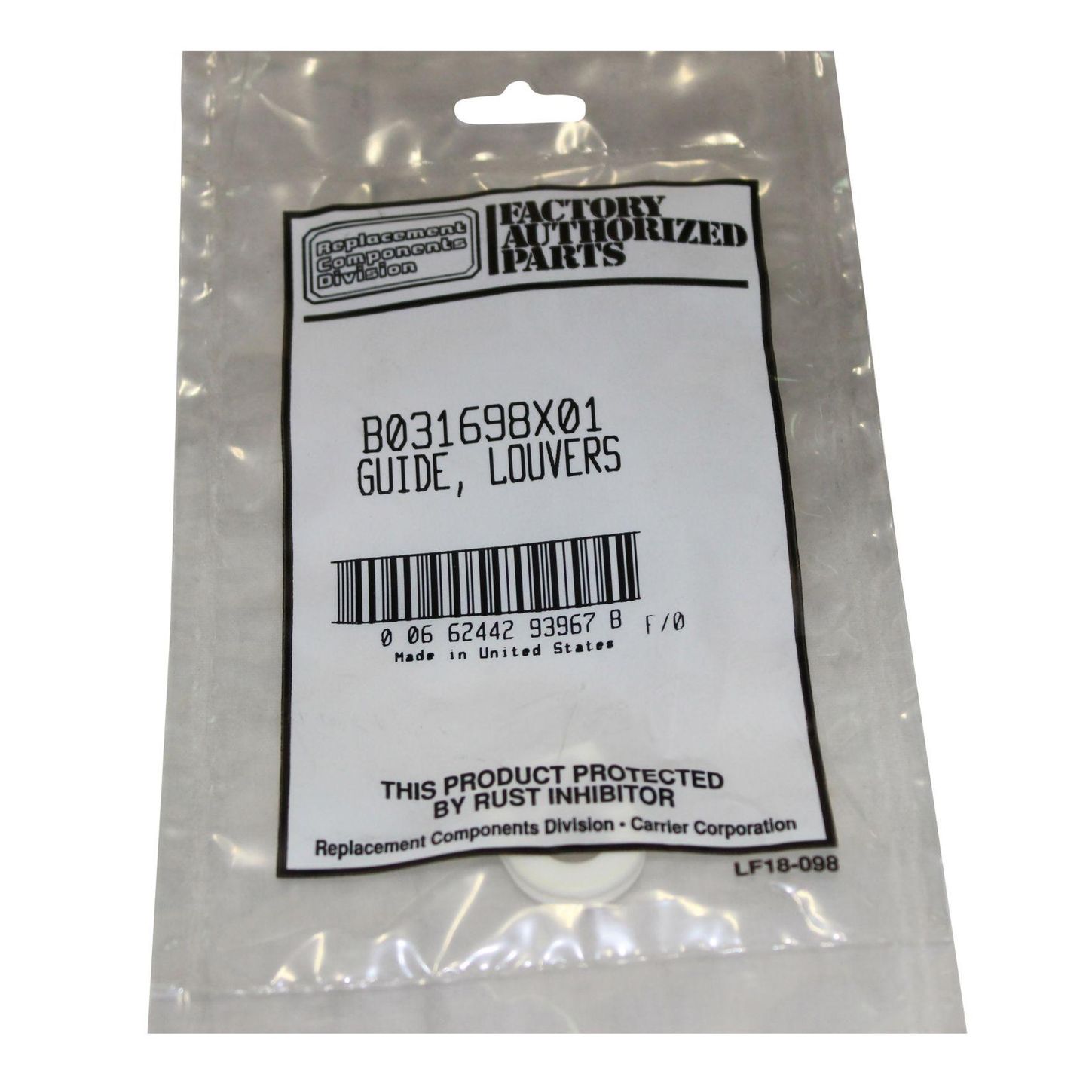 Carrier B031698X01