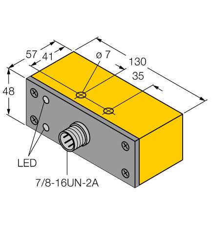 Turck NI30-Q130-ADZ30X2-B1131, NI30-Q130-VN4X2-B2141, NI30-Q130-VP4X2-B2141