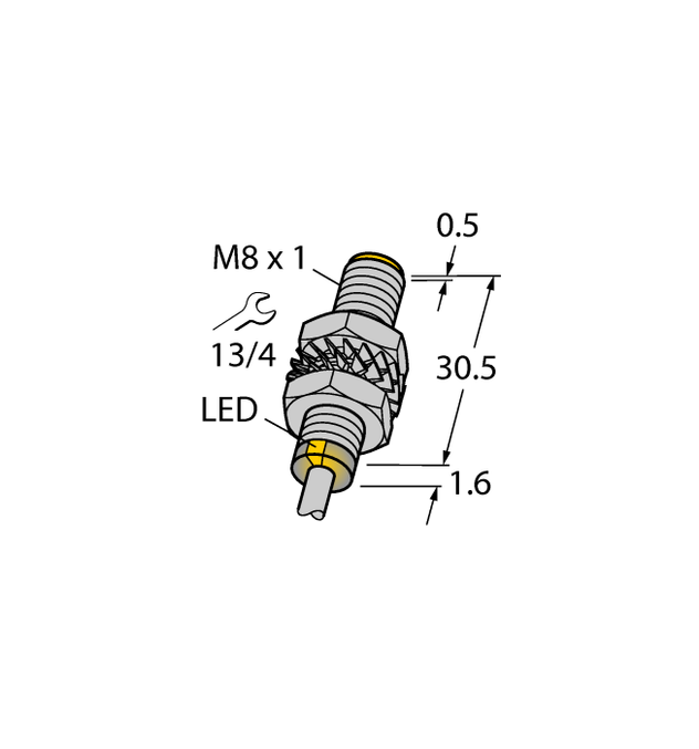 Turck BI2-M08-AN6X, BI2-M08-AP6X, BI2-M08-VP6X 7M, BI3-M08-AN6X, BI3-M08-AP6X