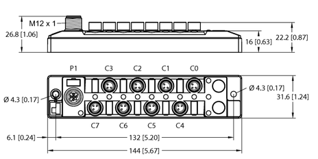 Turck TBIL-S3-8DIP, TBIL-S3-8DXP