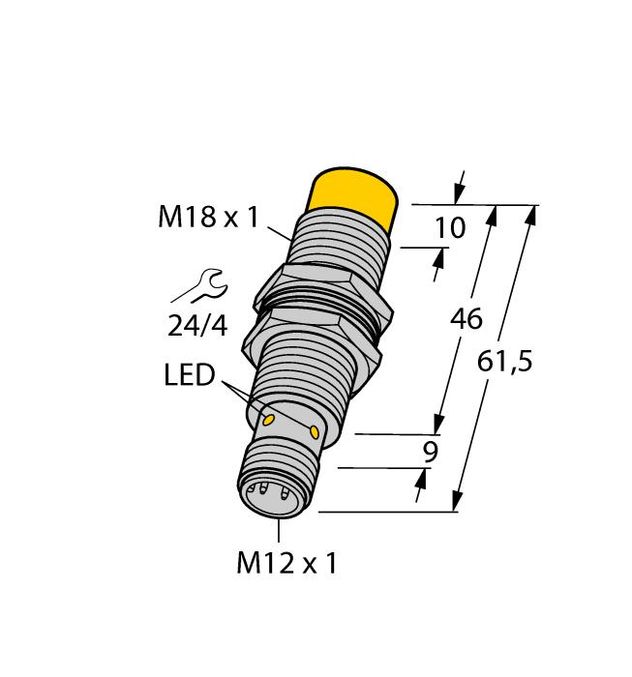 Turck NI12U-EM18-AP6X2-H1141/S395/S1589, NI12U-M18-AN6X-H1141/S395, NI12U-M18-AP6X-H1141/S395