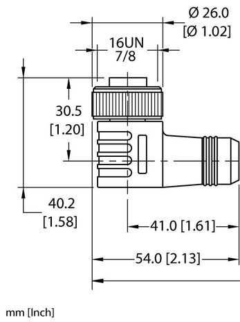 Turck WKM 20-10M, WKM 20-2M, WKM 20-5M, WKM 30-10M, WKM 30-2M, WKM 30-5M, WKM 34-1.5M/S4000, WKM 34-10M/S4000, WKM 34-15M/S4000, WKM 34-2M/S4000, WKM 34-30M/S4000, WKM 34-3M/S4000, WKM 34-4M/S4000, WKM 34-5M/S4000, WKM 34-6M/S4000