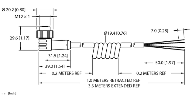 Turck EKWT-A4.400-GU24.SP-3.3, EKWT-A4.400-GU2K.SP-3.3