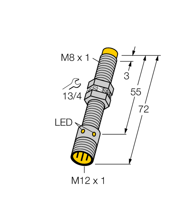 Turck NI2-G08-AN6X-H1341, NI2-G08-AN7X-H1341, NI2-G08-AP6X-H1341, NI3-G08-AP6X-H1341