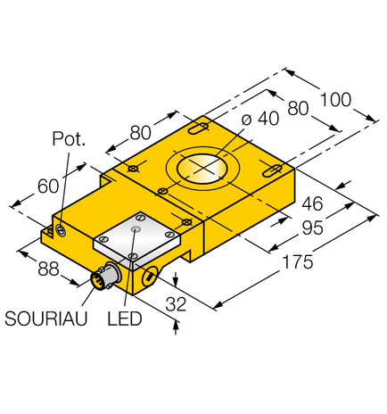 Turck NI40R-S32SR-AP44X-S1131