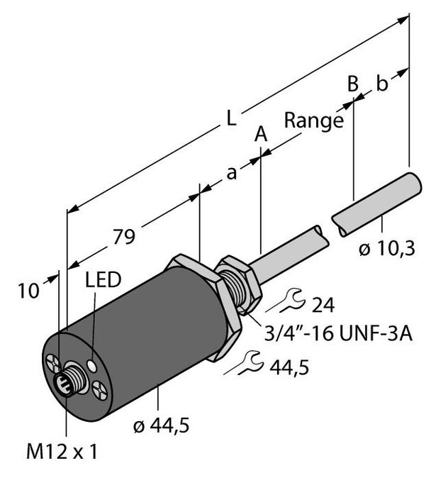 Turck LTX12E-R10-SSI-2-BSR6-X3-H1161, LTX26E-R10-LI0X3-H1151, LTX32E-R10-LI0X3-H1151