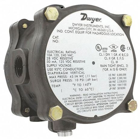 Dwyer 1950G-5-B-120-NA