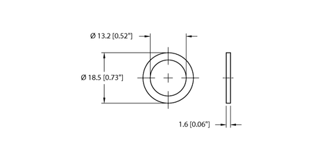 Turck M12-GASKET-PG9,M16,1/4NPT-(10/BAG), M12-GASKET-PG9,M16,1/4NPT-(100/BAG), M12-GASKET-PG9,M16,1/4NPT-(1000/BAG )