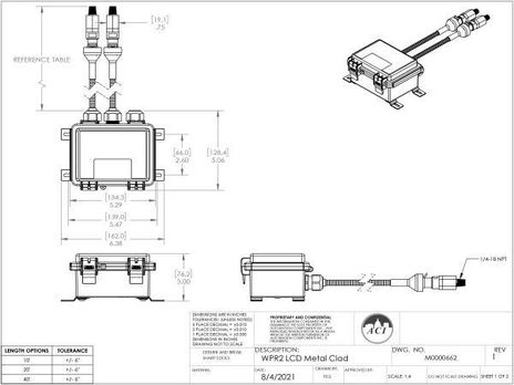 ACI A/WPR2-100-M10-LCD