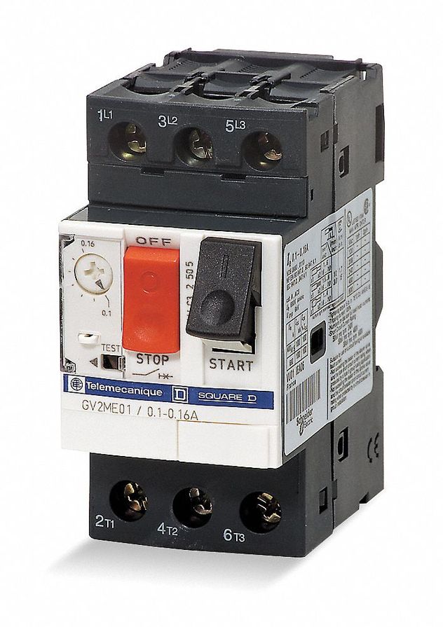 Square D GV2ME01, GV2ME02, GV2ME04