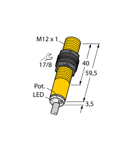 Turck BC3-S12-AN6X, BC3-S12-AP6X, BC3-S12-AP6X/S100, BCE3-S12-AN6X, BCE3-S12-AP6X