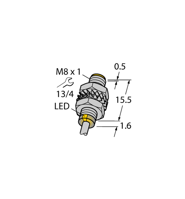 Turck BI3-M08KK-AN6X, BI3-M08KK-AP6X