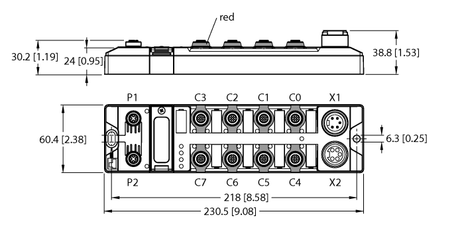 Turck TBIP-L5-4FDI-4FDX
