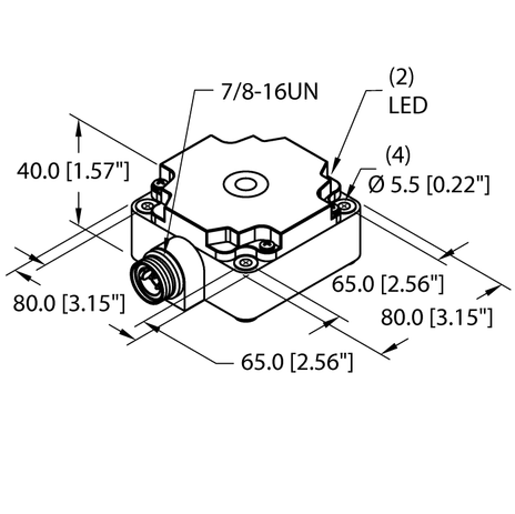 Turck BI40-CP80-FDZ30X2-B1131, BI40-CP80-FZ3X2-B1131, BI40-CP80-VP4X2-B1141, NI40-CP80-FZ3X2-B1131, NI50-CP80-FDZ30X2-B1131, NI50-CP80-FZ3X2-B1131, NI50-CP80-FZ3X2-B2131, NI50-CP80-VP4X2-B1141, NI75U-CP80-AP6X2-B1141, NI75U-CP80-FDZ30X2-B1131