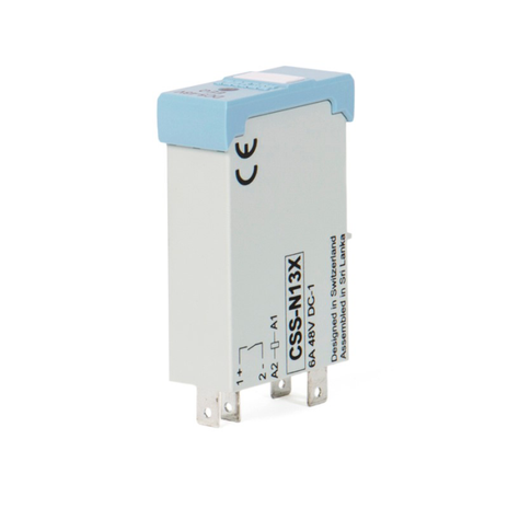 Turck CSS-I12X/DC5-48V, CSS-N13X/DC5-48V, CSS-P13X/DC5-48V, CSS-Z12X/DC5-48V