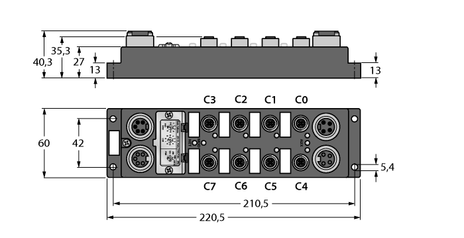 Turck FDNP-L0404G-TT