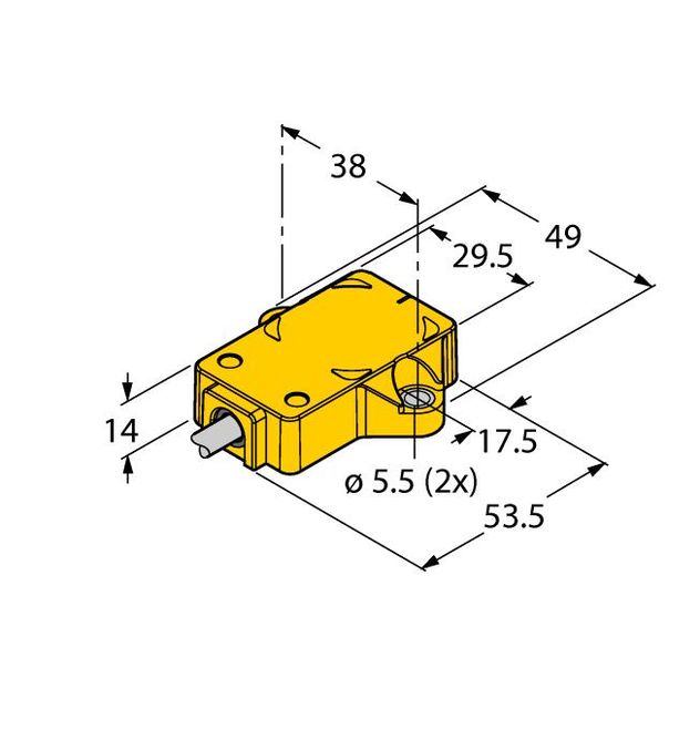 Turck RI360P2-QR14-ESG25X2
