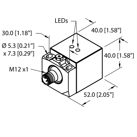 Turck BI20U-CA40-AP6X2-H1141/S1591 W/BS2.0