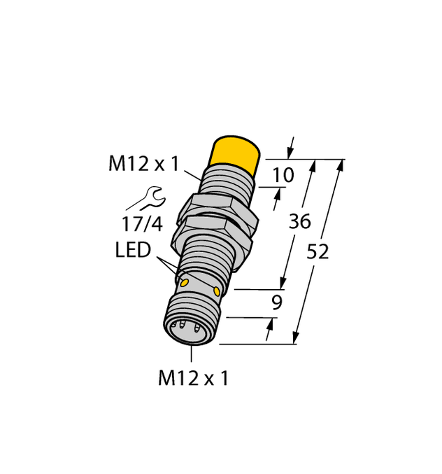 Turck NI10U-EM12-AN6X-H1141, NI10U-EM12-AP6X-H1141, NI10U-M12-AN6X-H1141, NI10U-M12-RP6X-H1141, NI4-EM12-VP6X-H1141, NI4-M12-AD4X-H1141, NI4-M12-AD4X-H1144, NI4-M12-AN6X-H1141, NI4-M12-RD4X-H1143, NI4-M12-RN6X-H1143, NI5-EM12-Y1X-H1141, NI5-M12-AN6X-H1141, NI5-M12-AP6X-H1141, NI5-M12-Y1X-H1141, NI8-M12-AD4X-H1141