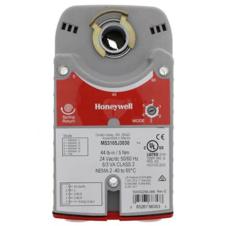 Honeywell Commercial MS3105J3030, MS3105J3130, MS3110J1008