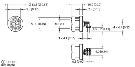 Turck WMFK 6F-PCB
