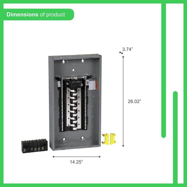 Square D HOM2448M100PCVP