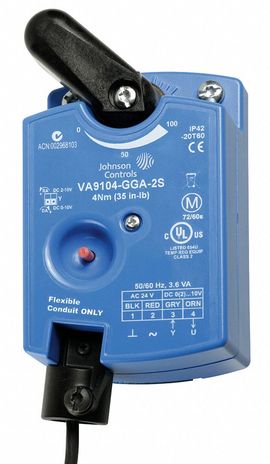 Johnson Controls VA9104-GGA-2S