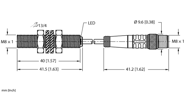 Turck BI1.5-EG08-AP6X-0.2-PSG3M, BI1.5-EG08-AP6X-2-PSG3M, BI2-EG08-AN6X-0.2-PSG3M, BI2-EG08-AP6X-0.2-PSG3M, BI2-EG08-AP6X-0.2-PSG3M/S1589