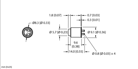 Turck MFKB 4 (10/BAG)